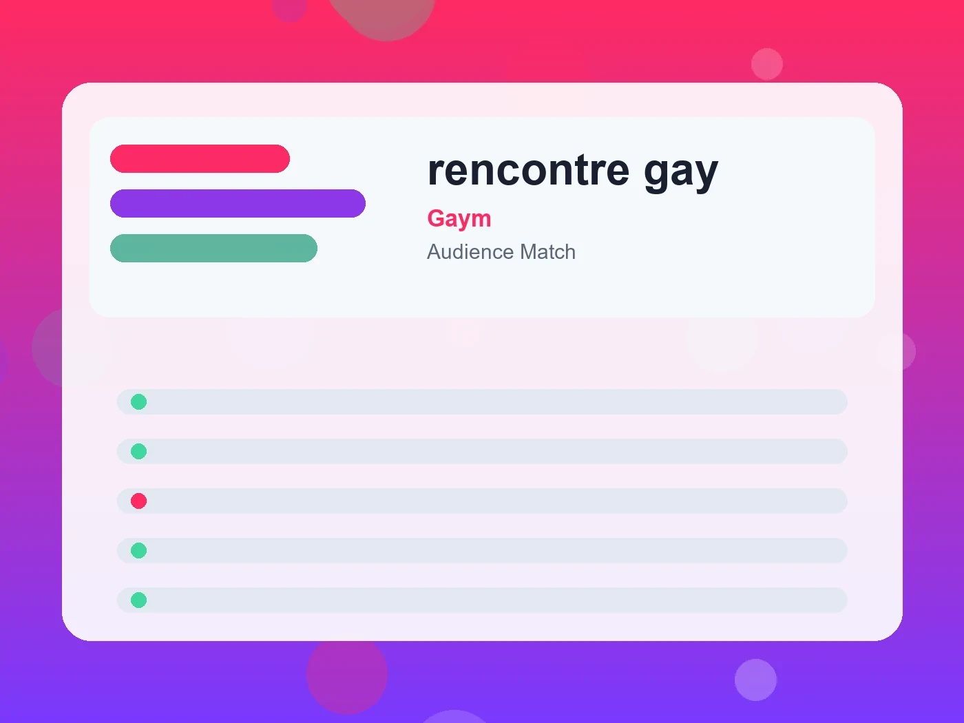 Gaym rencontre gay guide visual