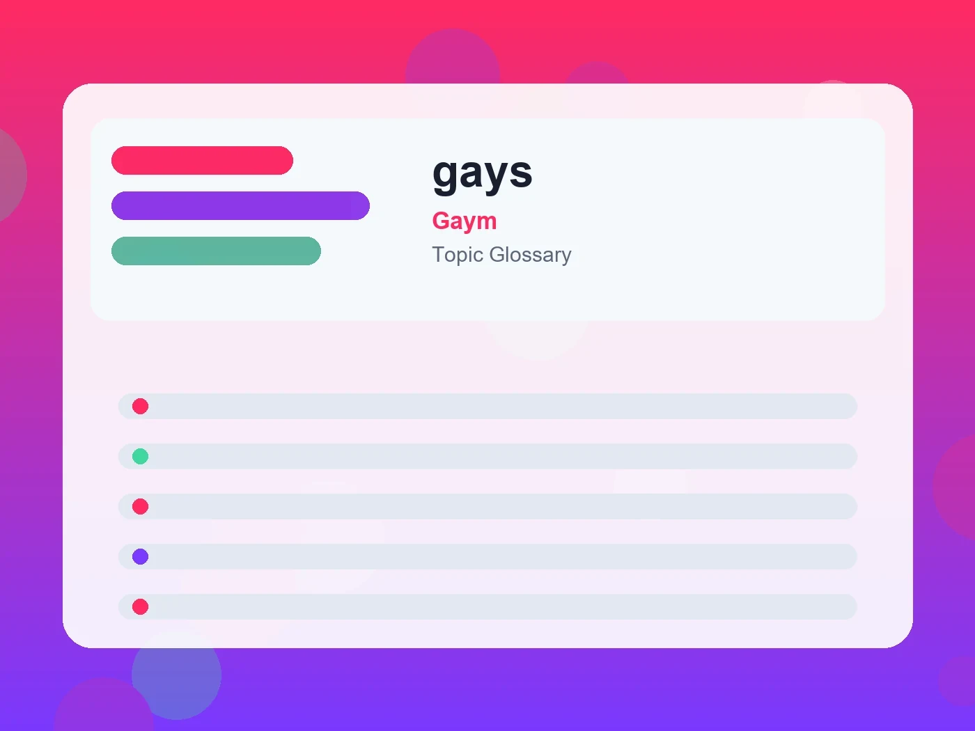 Gaym gays guide visual