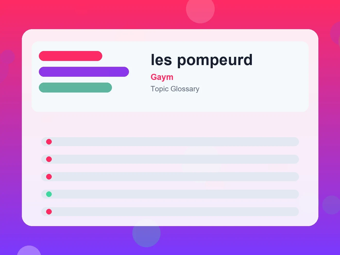 Gaym les pompeurd guide visual