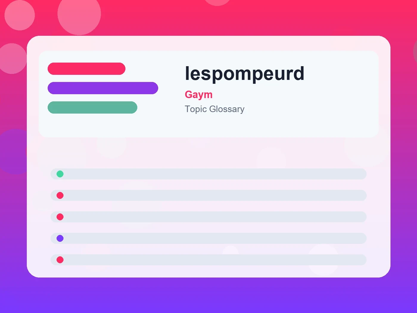 Gaym lespompeurd guide visual