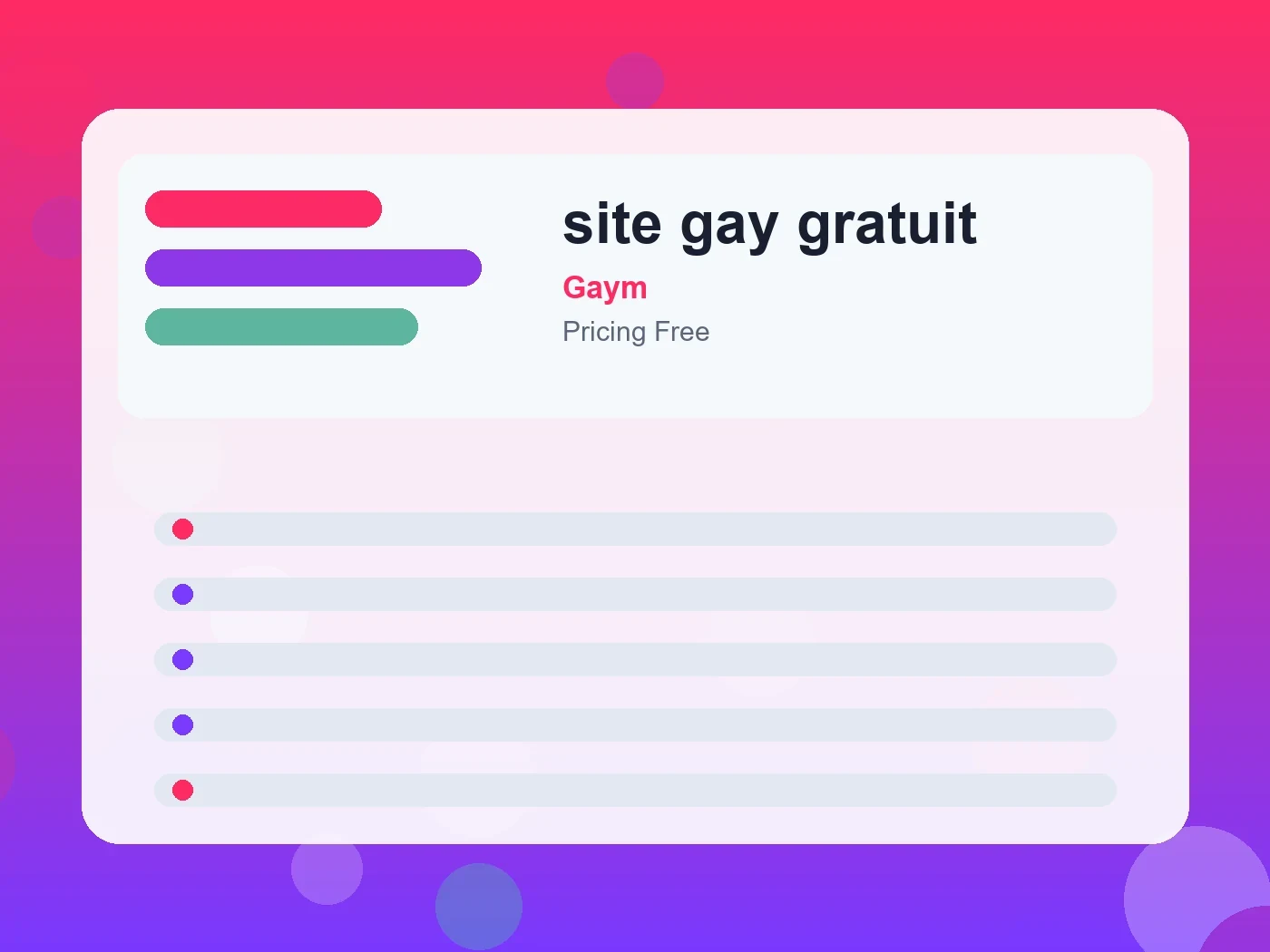 Gaym site gay gratuit guide visual