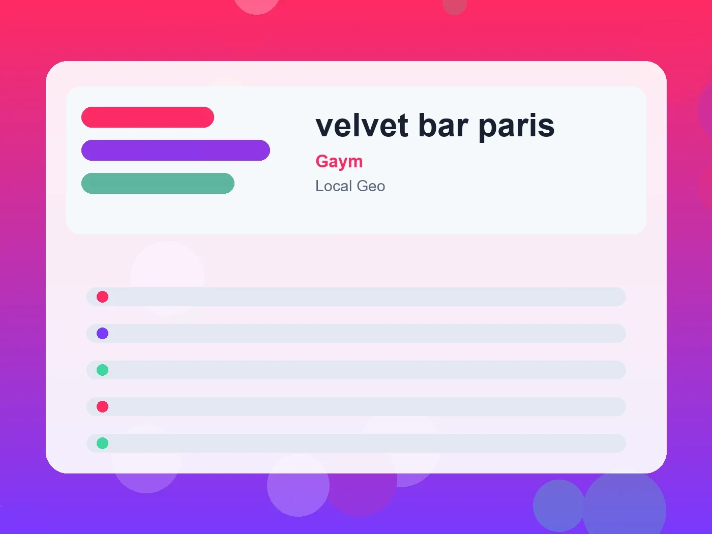 Gaym velvet bar paris guide visual