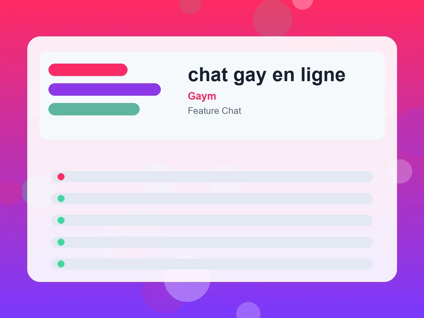 Gaym chat gay en ligne guide visual