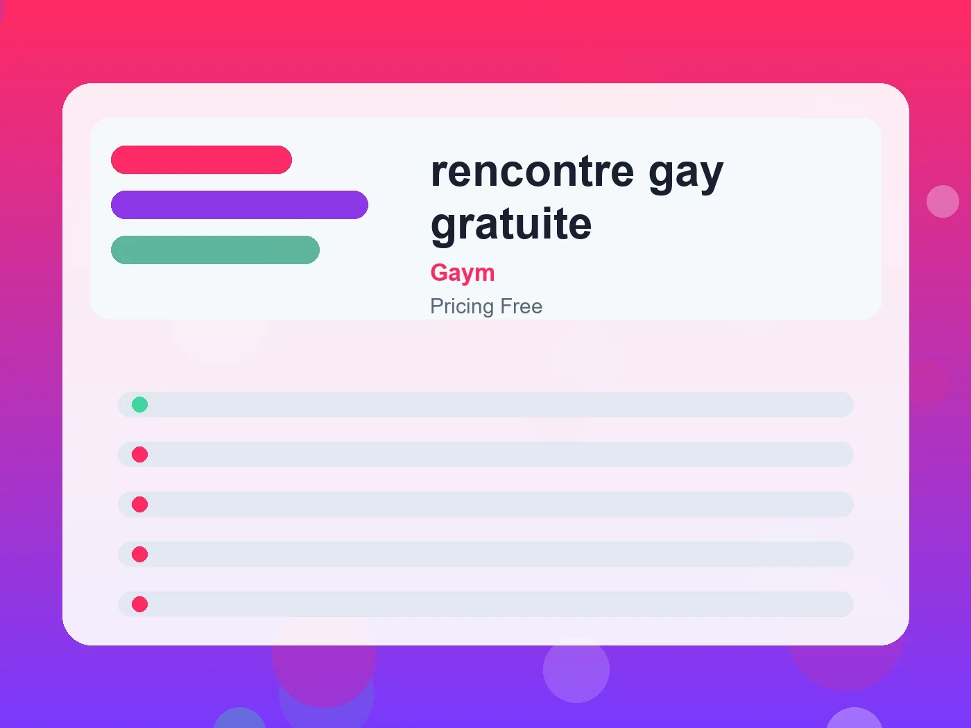 Gaym rencontre gay gratuite guide visual