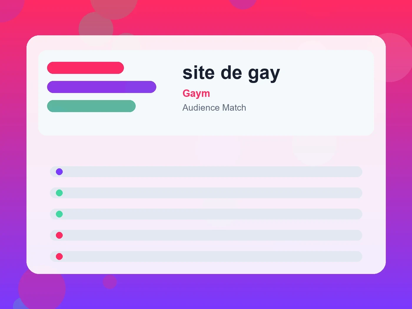 Gaym site de gay guide visual